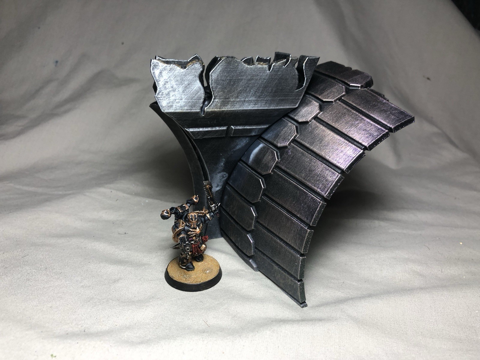 Starship Turbine Sci-Fi Wargaming Crashed Cover Terrain