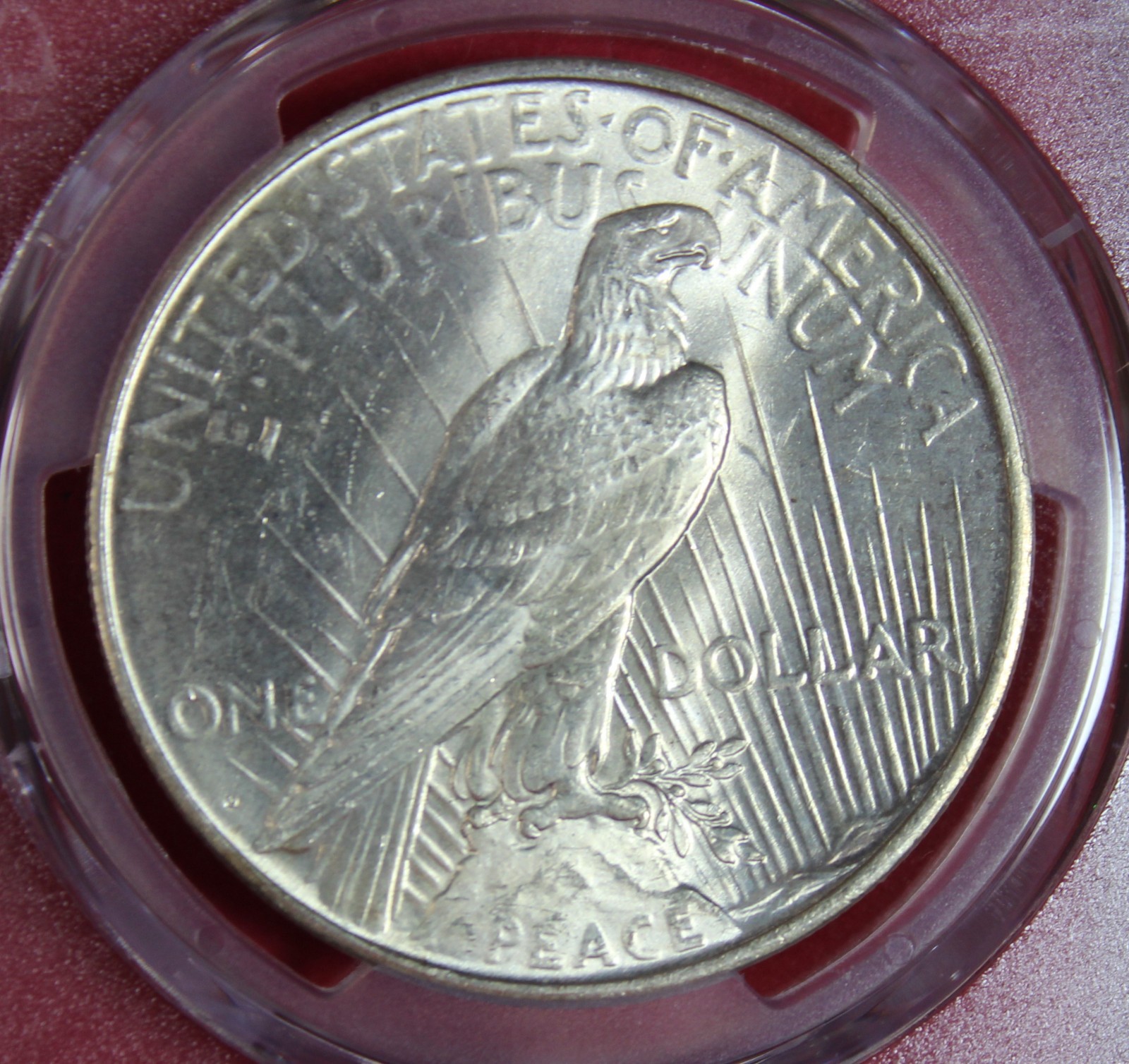 1926-D PEACE DOLLAR PCGS MS62