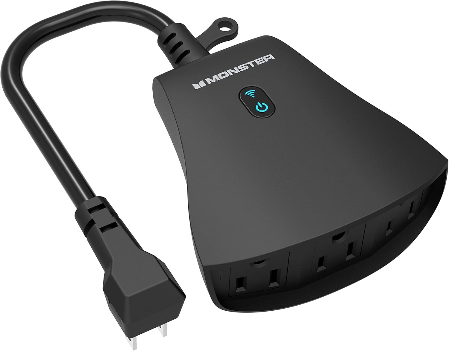 Monster Outdoor Smart Plug, 3-Outlet Alexa Google
