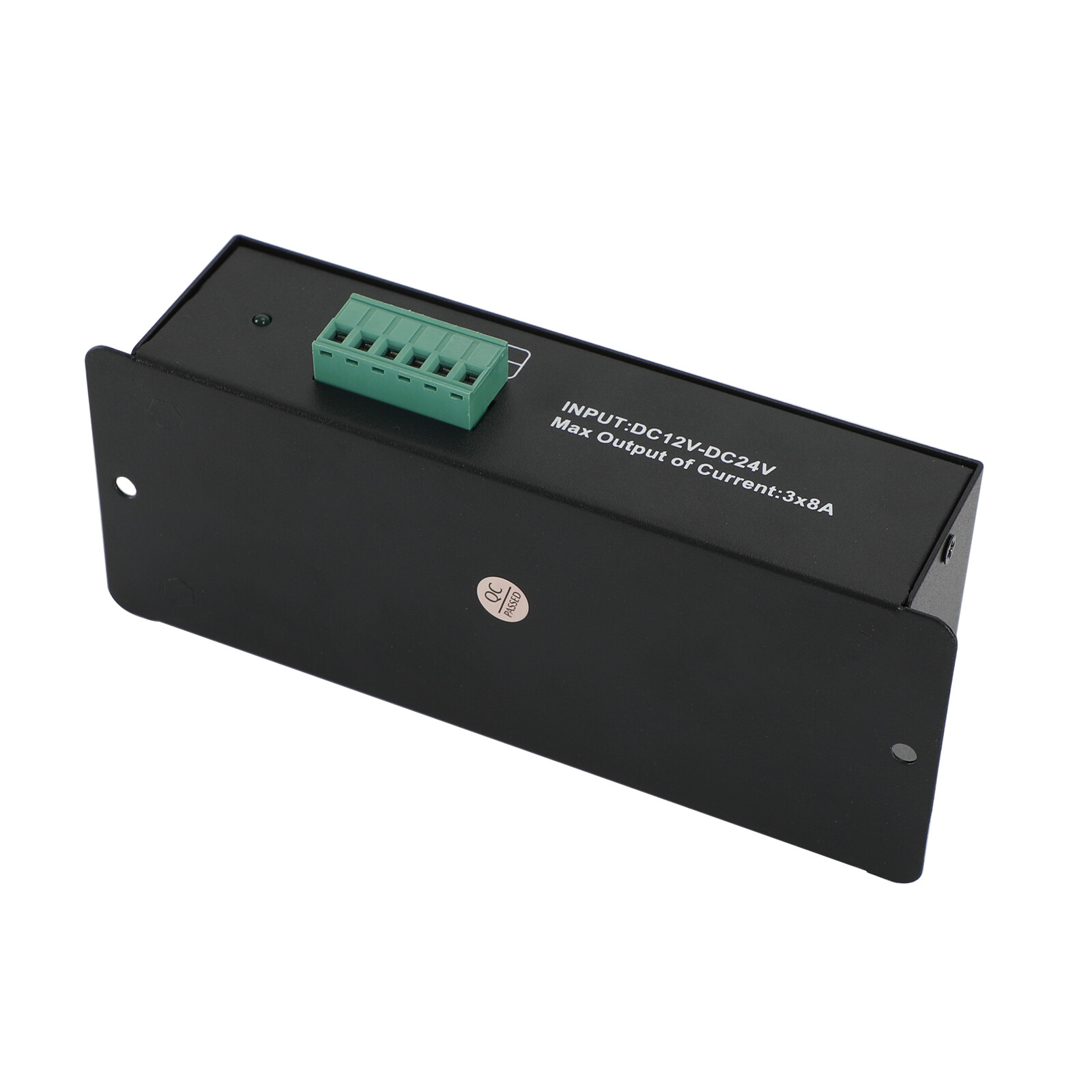 LED RGB Controller 3x8A Decoder With Digital Display 3 Channel DMX512-3CH US B9