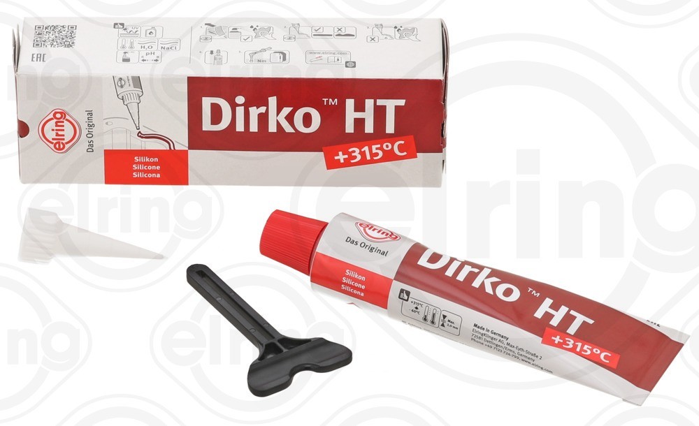 ELRING 705708 DIRKO HT Red Silicone Gasket Maker 70ml -60°C to 315°C
