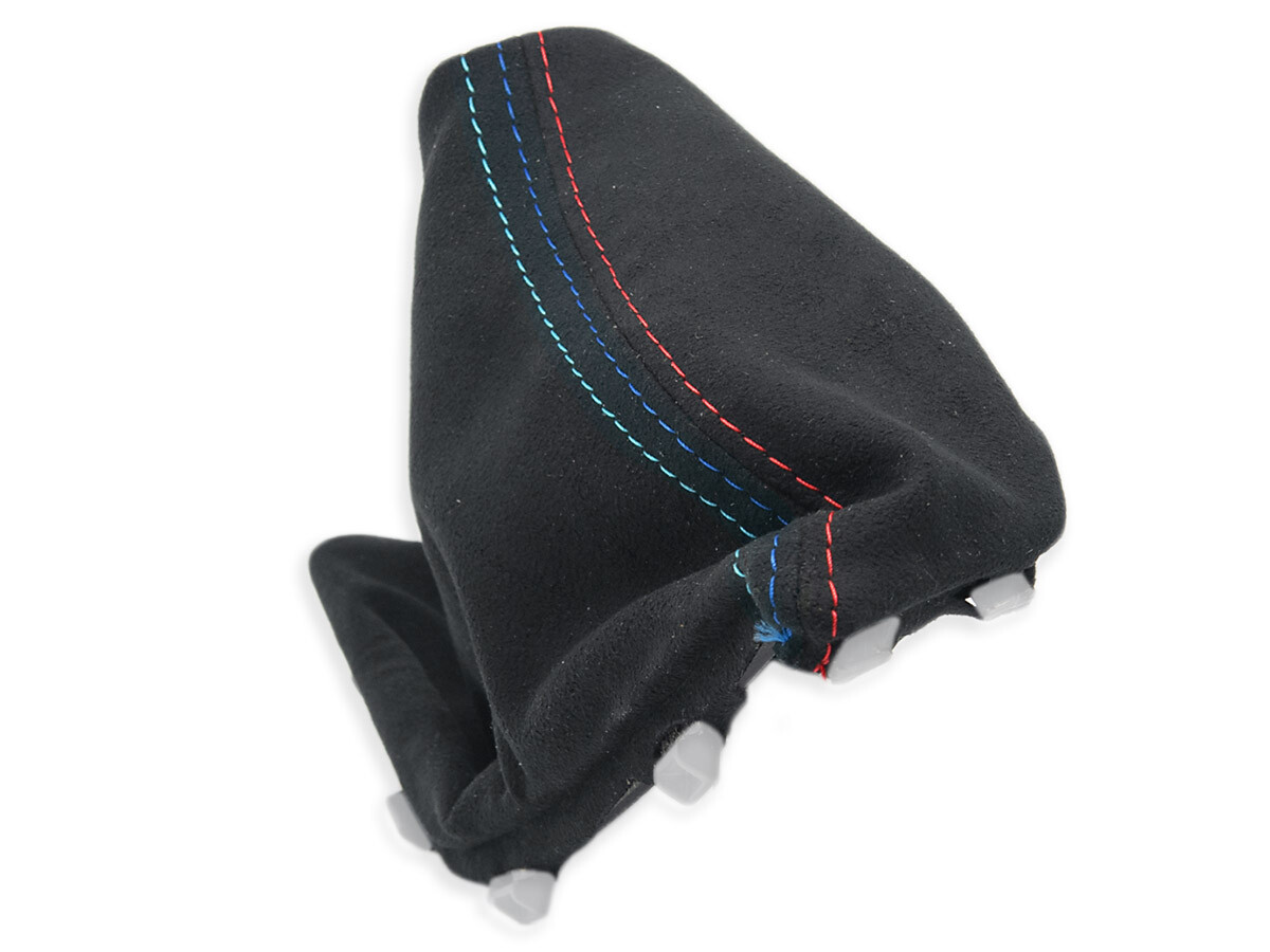 FOR BMW F22/F23 2014-2021 HANDBRAKE GAITER ALCANTARA STITCHING MPOWER