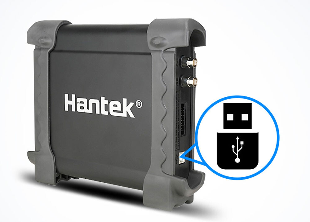 Hantek 1008C USB 8CH Automotive Diagnostic Oscilloscope/DAQ/Program Generator