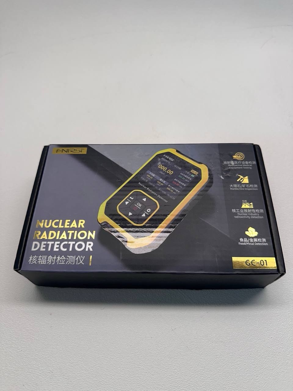 Geiger Counter Nuclear Radiation Detector - FNIRSI Radiation Dosimeter