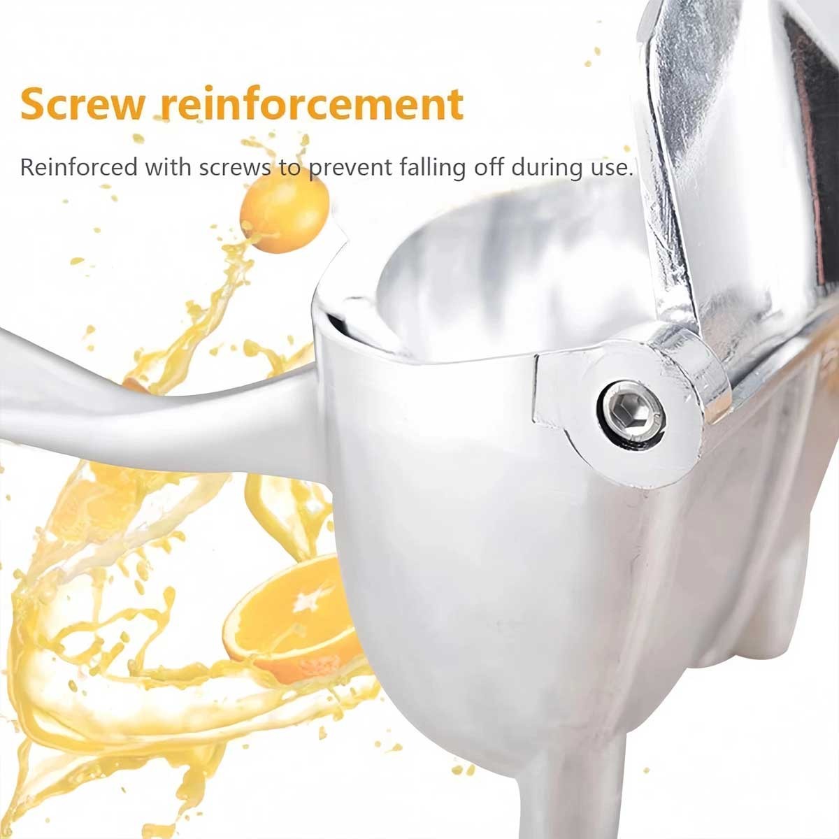 Portable Handheld Aluminum Juicer Fresh Fruit Juice Squeezer