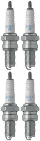 Set 4 NGK Standard Spark Plugs Kawasaki KLX125, KLX125L 2006-2003 Engine 125cc