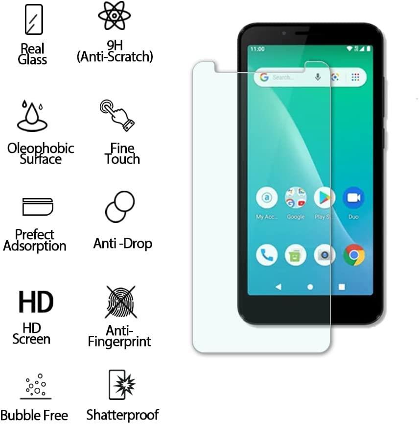 For Boost Mobile SCHOK Volt SV55 SV55216 Clear Tempered Glass Screen Protector