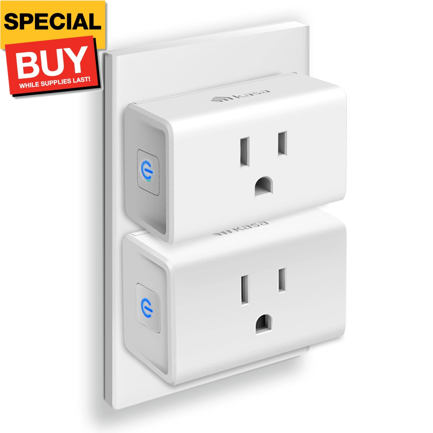 Plug Ultra Mini 15A, Smart Home Wi-Fi Outlet Works with Alexa, Google Home & IFT