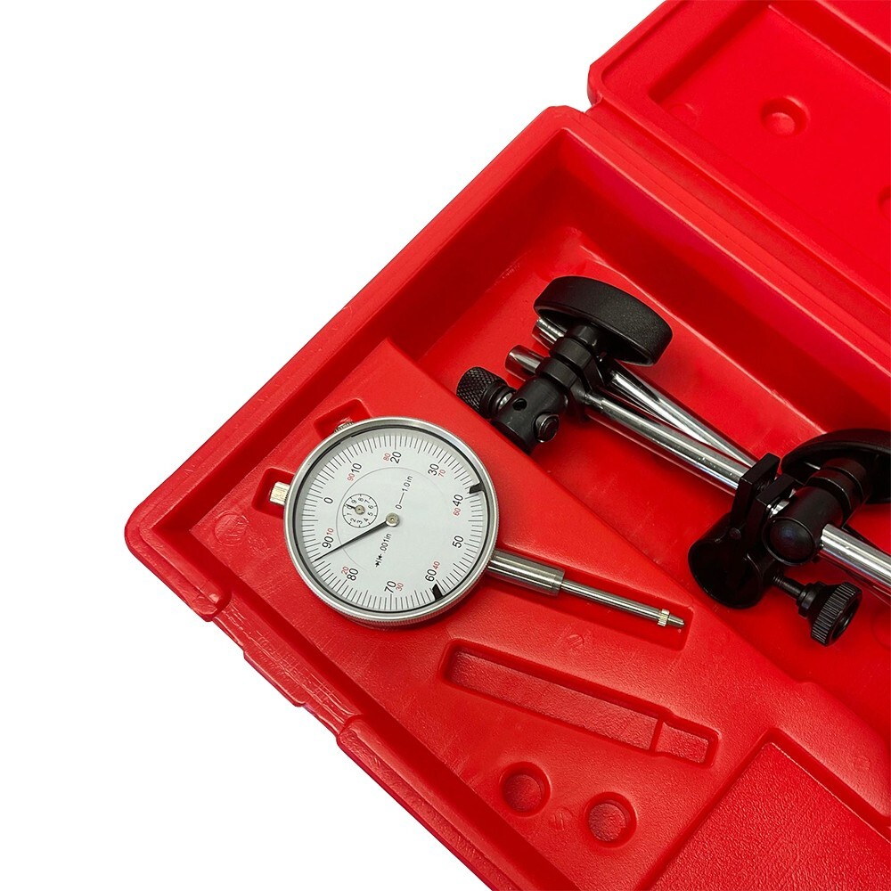 0-1'' Dial Indicator with Magentic Base With Fine Adjustment Set