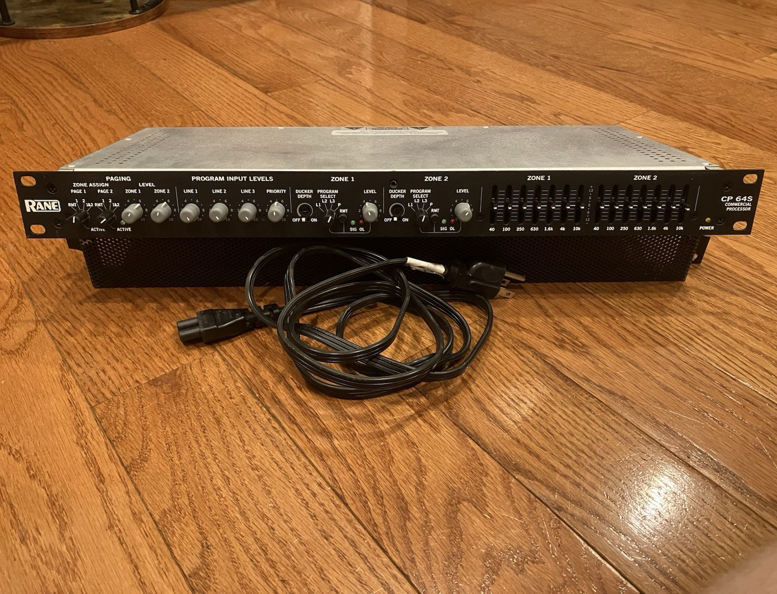 Rane CP 64S Audio Processor EQ/Ducking (FULLY TESTED)