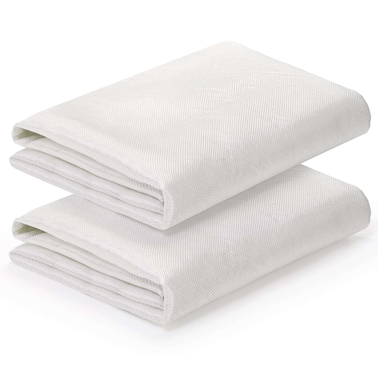 ZENFUN 2 Packs 6 oz 12 Feet x 50 Inches(Each) Fiberglass Cloth, E-Glass Large