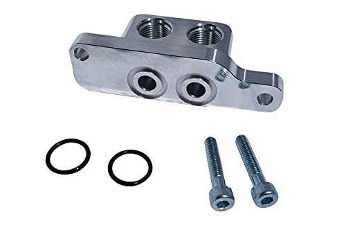 23707 Oil Filter Adapter (Remote 90 Degree for LS Oil Pans)