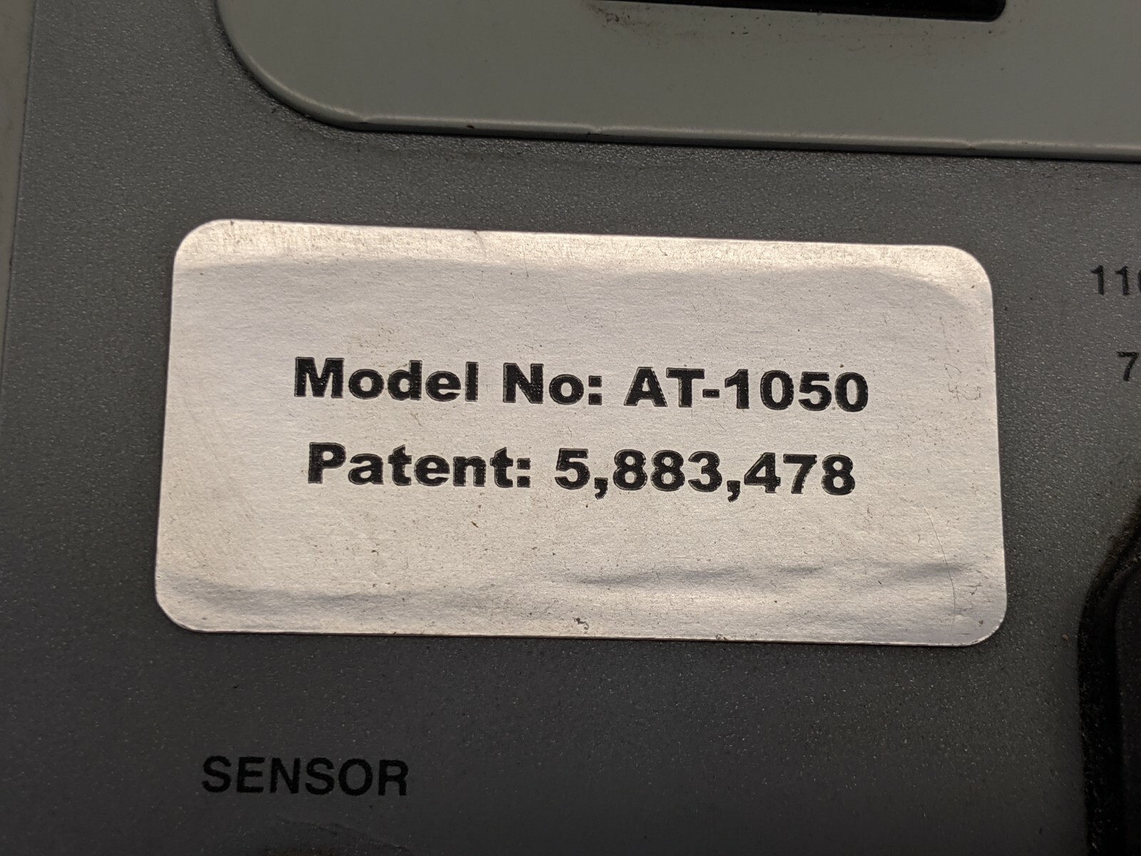 Service Engineering AT-1050 Vibratory Feeder Control CRACKED DISPLAY