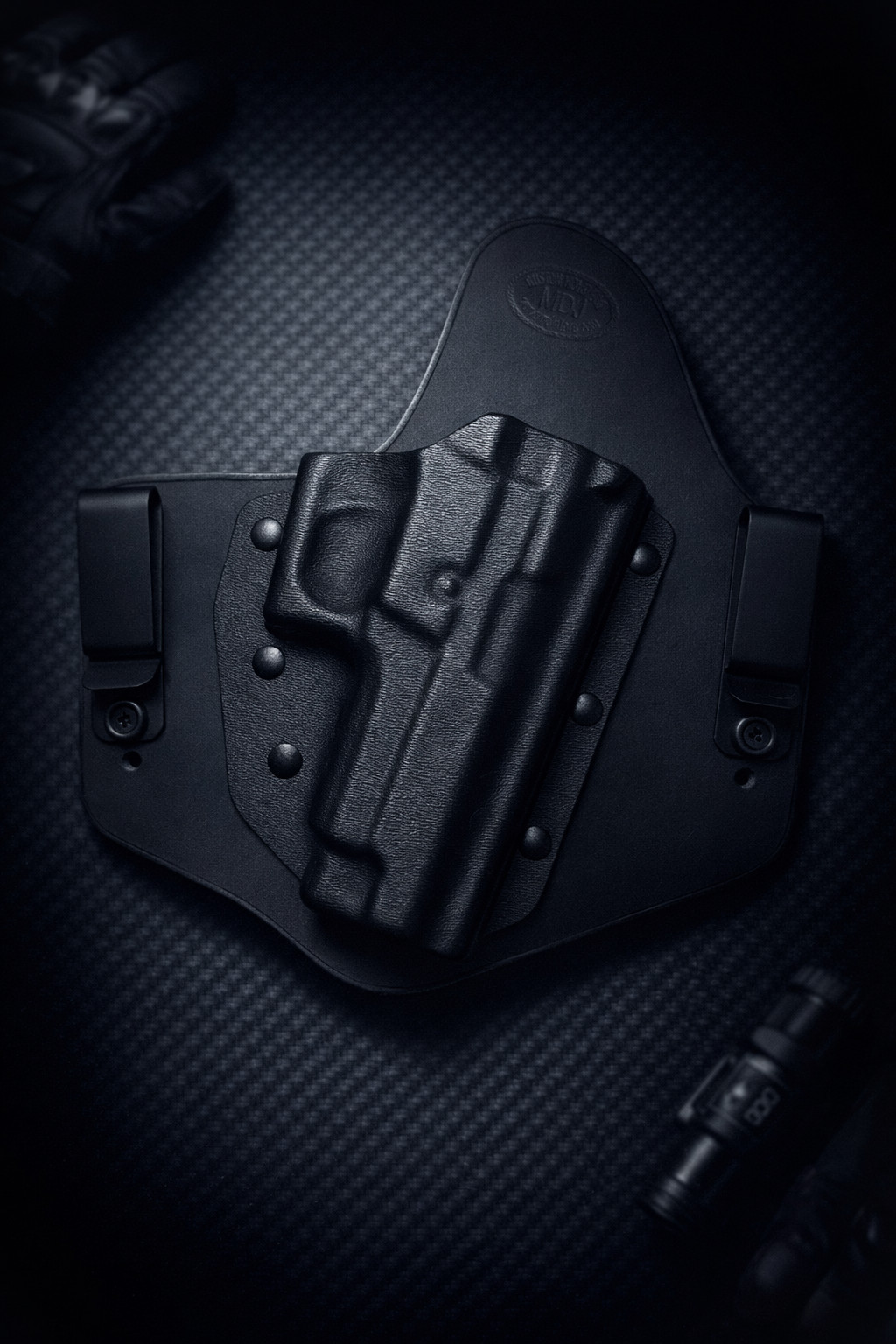 IWB  (inside waist band) Kydex/Leather Hybrid Holster for Ruger