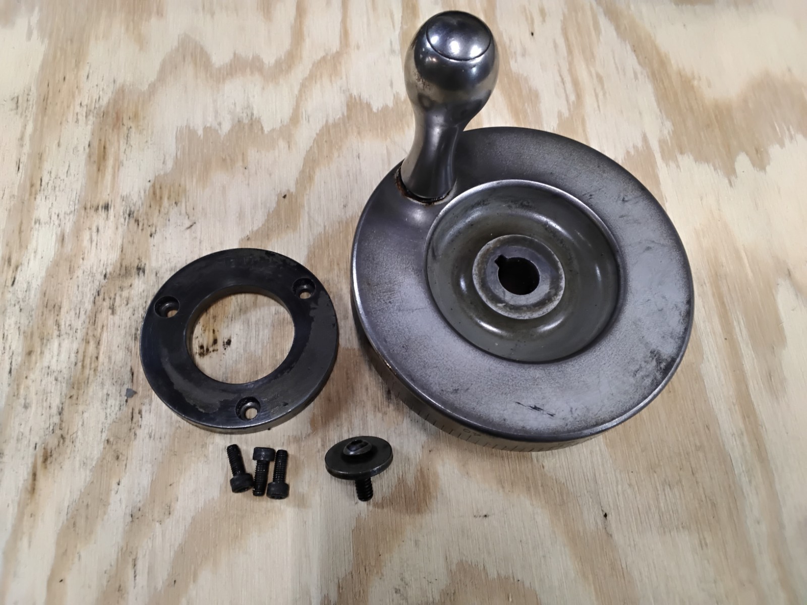 Reid 618HR Surface Grinder Crossfeed Handwheel