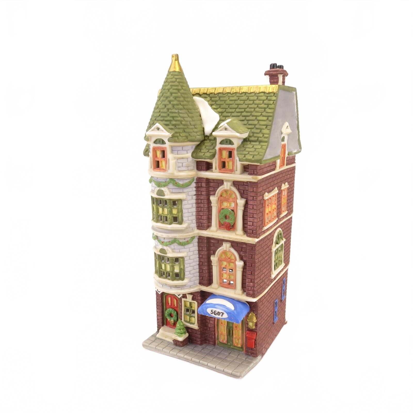 5607 Park Ave Town House 59773 Department 56 Christmas in the City Series