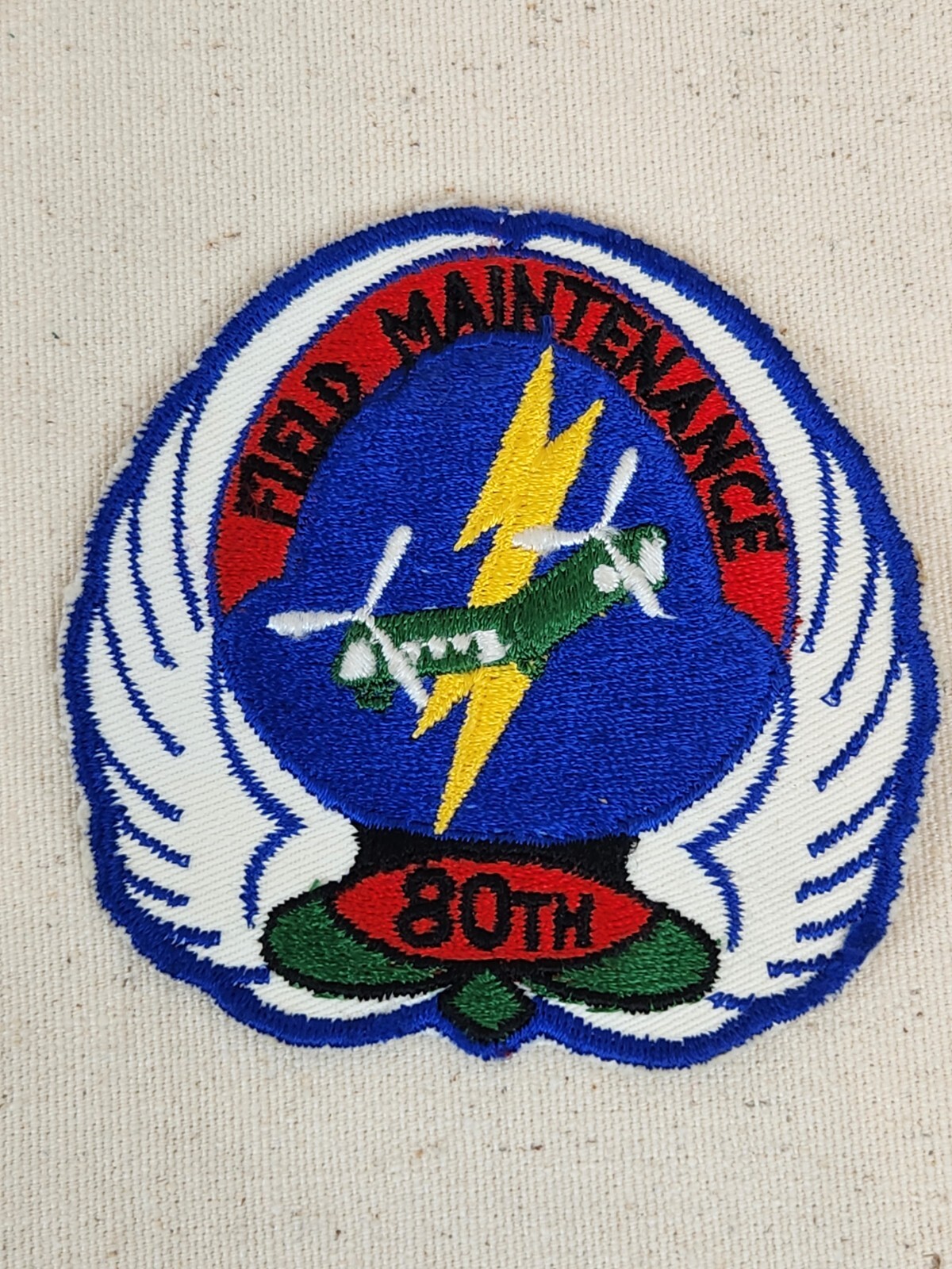 Vintage U.S. Army 80th Transportation Detachment Field Maintenance Patch