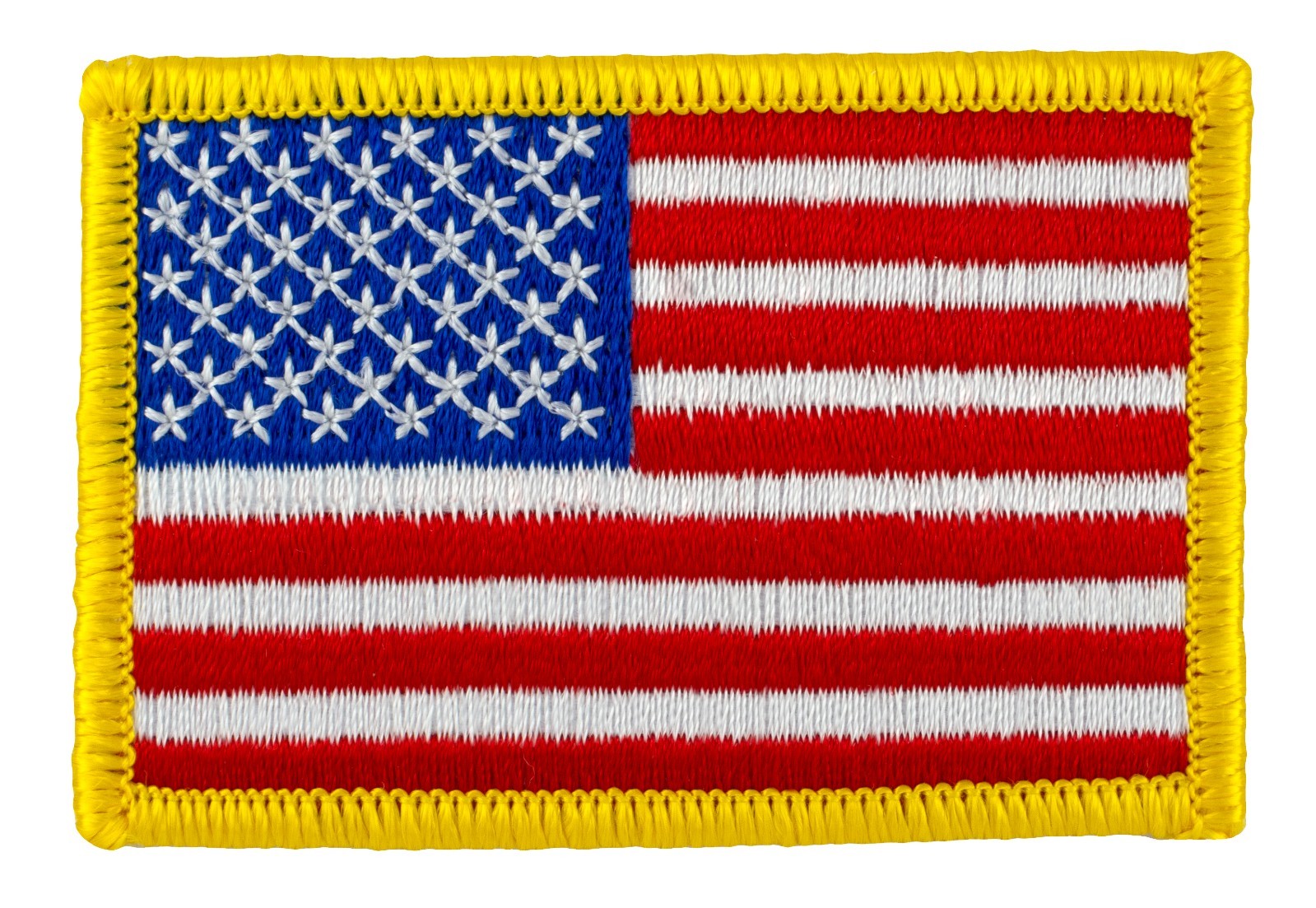 US Flag Patch (Sew-on) (144) 3" x 2" Embroidered Patch 53878