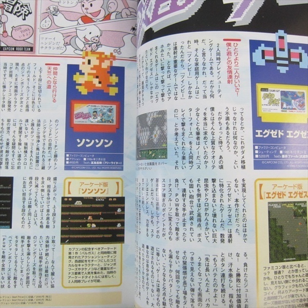 GAMESIDE 22 2/2010 Magazine Game Side Guide Book CAPCOM Famicom Makaimura