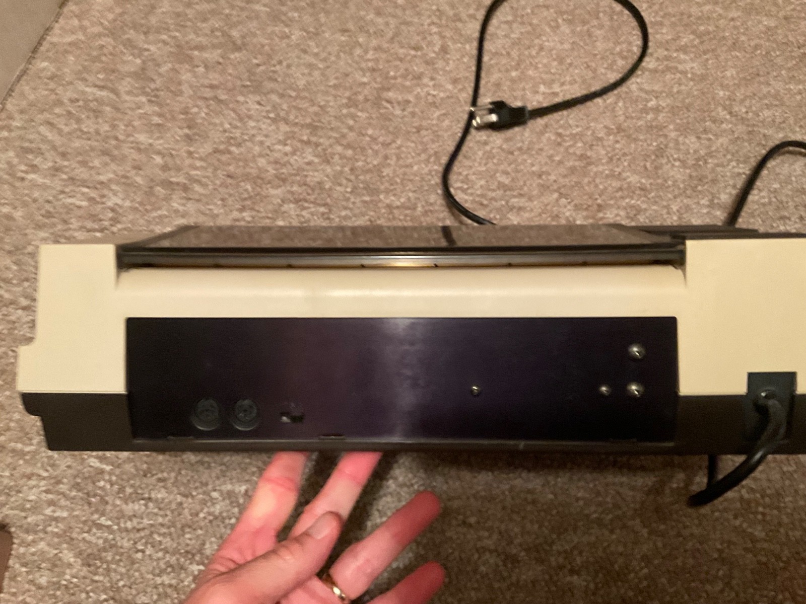 Commodore MPS801 Dot Matrix Printer - RARE - C64 Powers Up