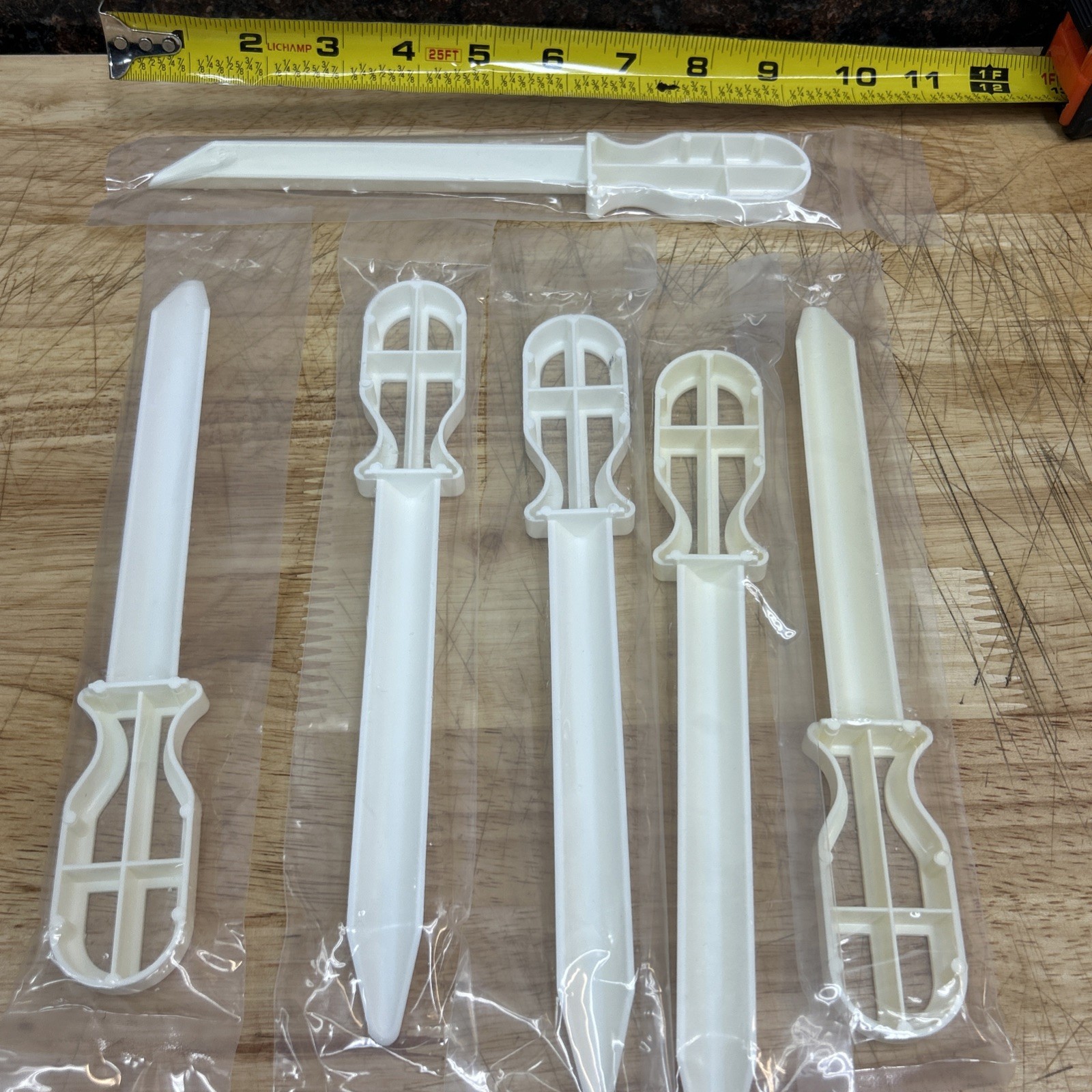 (50 Count Lot FISHERBRAND Disposable 9” PS Sampling Spatula Sterile 14-375-253