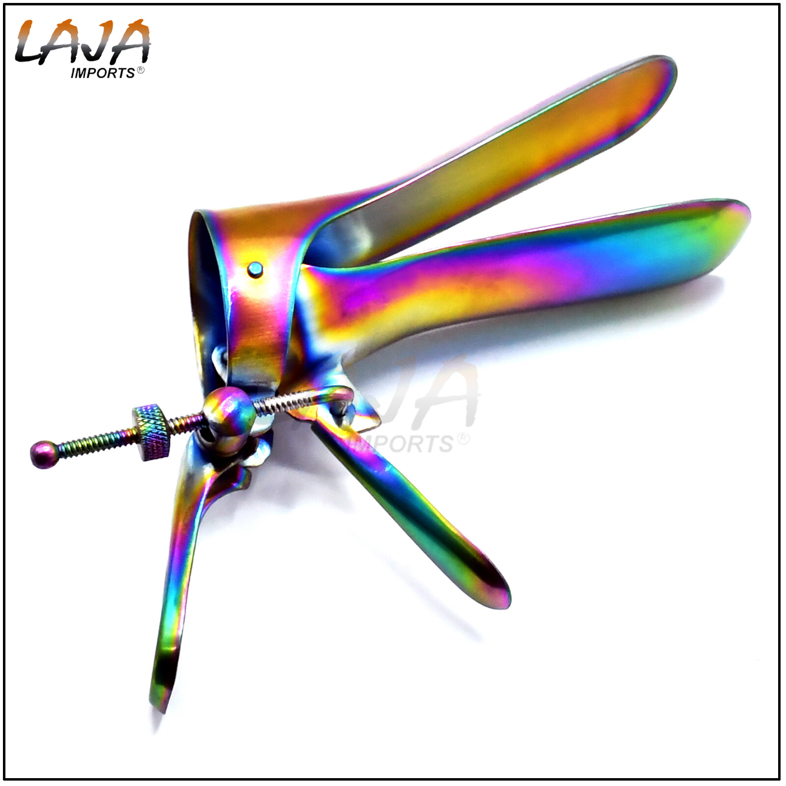 Cusco’s Bivalve Self-Retaining Vaginal Speculum Medium Multi-Color OB/Gyne Exam