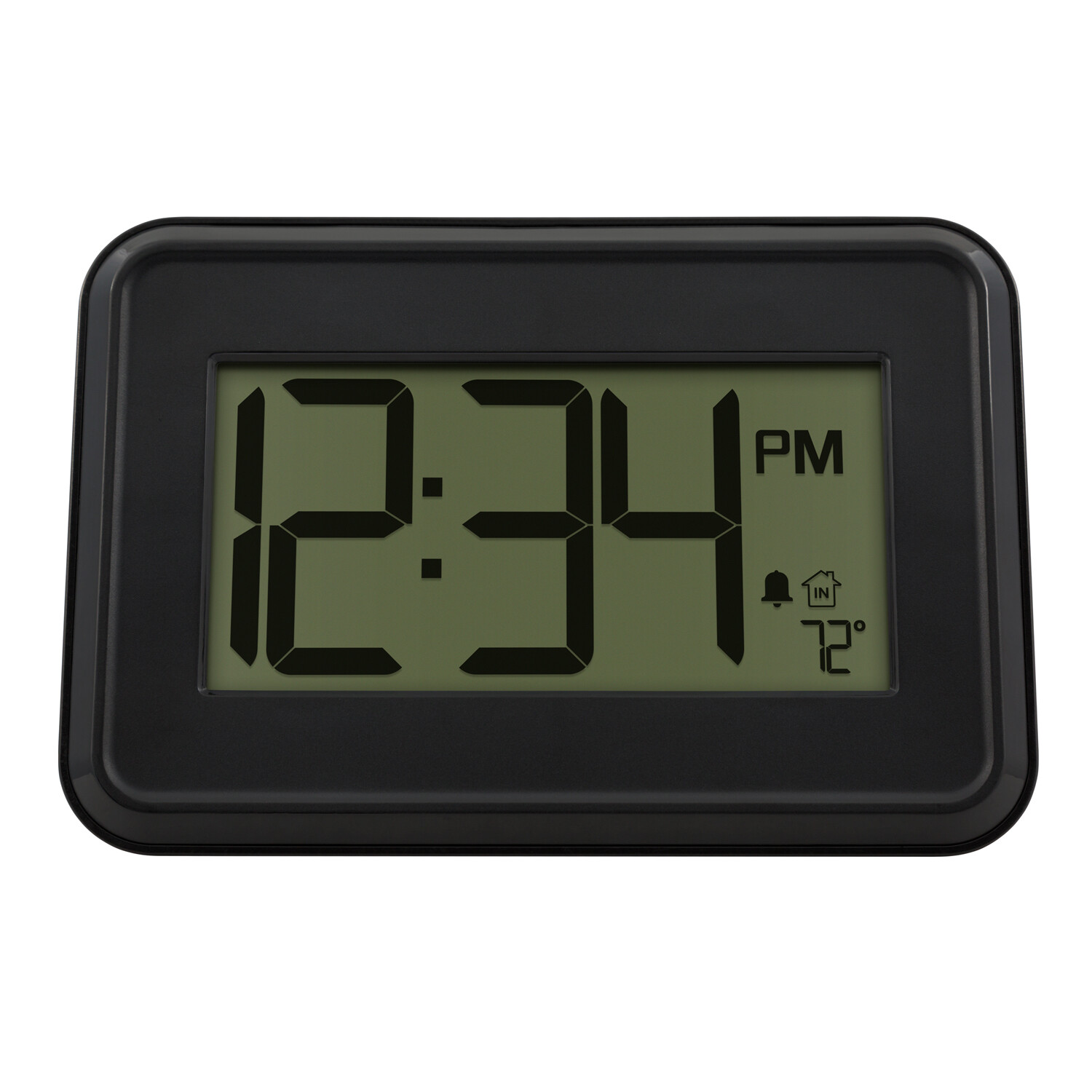 W80000 La Crosse Technology Digital Wall Clock with IN Temperature & Timer