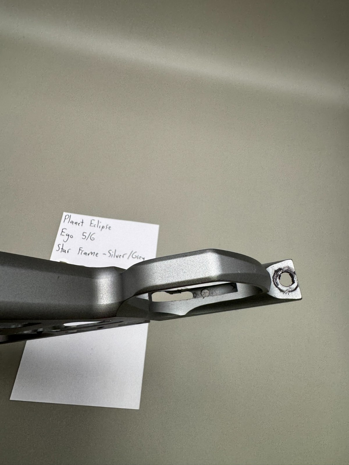 Planet Eclipse Ego 5/6 Star Frame-Silver/Grey