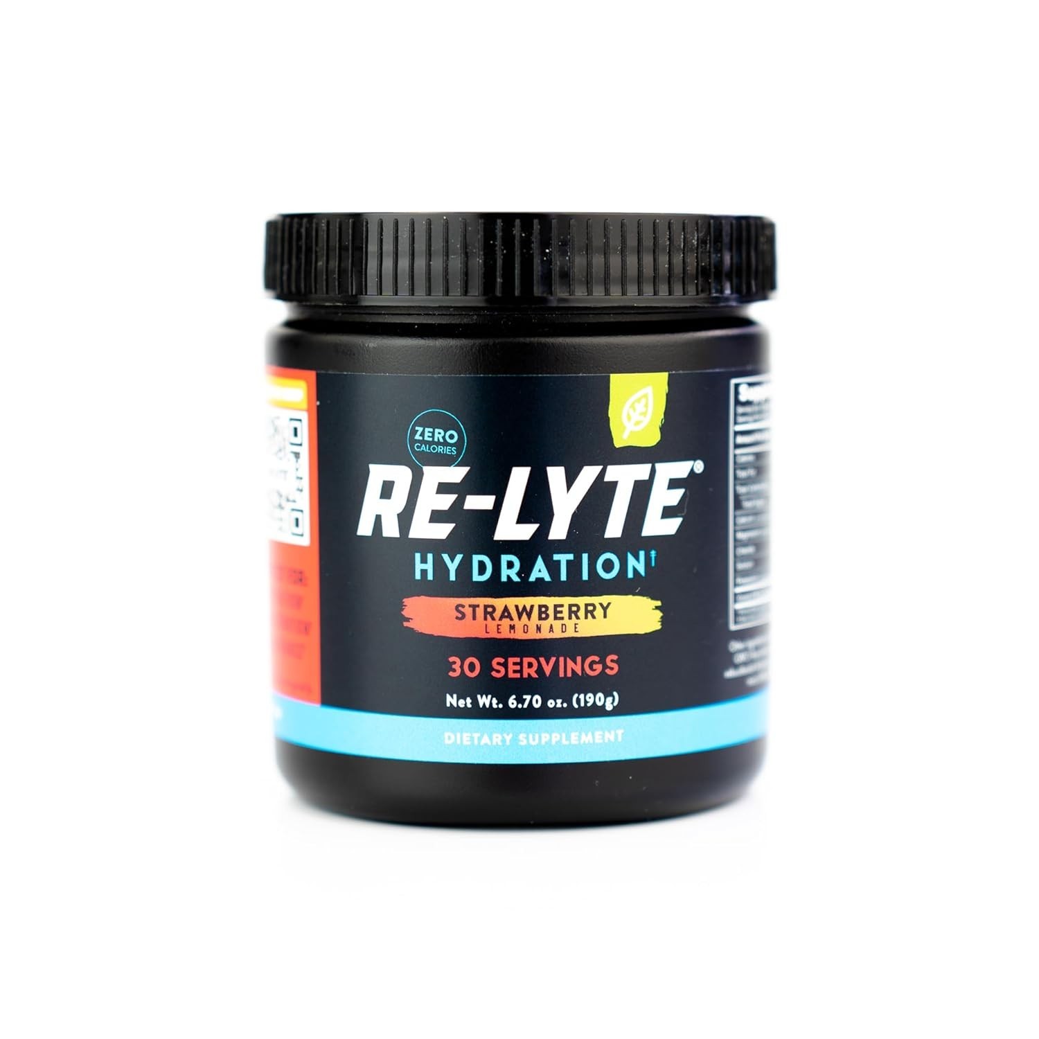 REDMOND Re-Lyte Hydration, Strawberry Lemonade, 6.7 oz (190 g)
