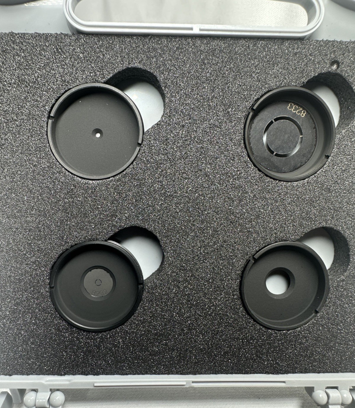 Zeiss Microscope Ring Aperture Set of 8