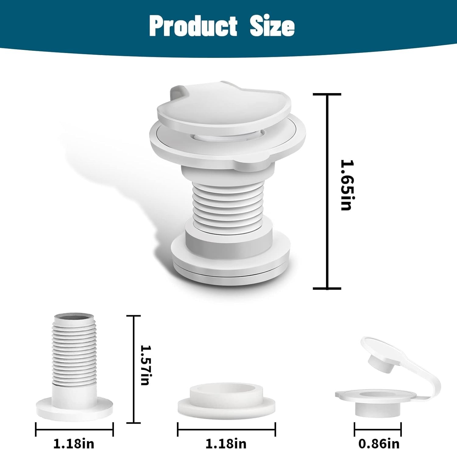 Cooler Drain Plug Assembly Replacement for Coleman Xtreme Coolers