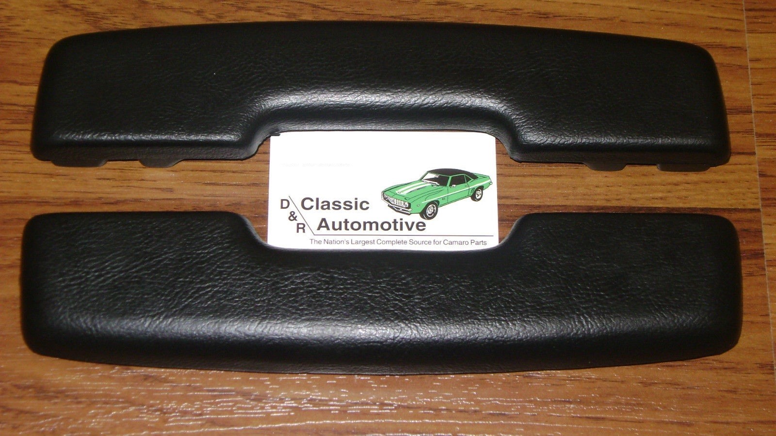 Arm Rest Black Pad Pair 67 Camaro Firebird 66-67 Nova Chevy !! 2 pads