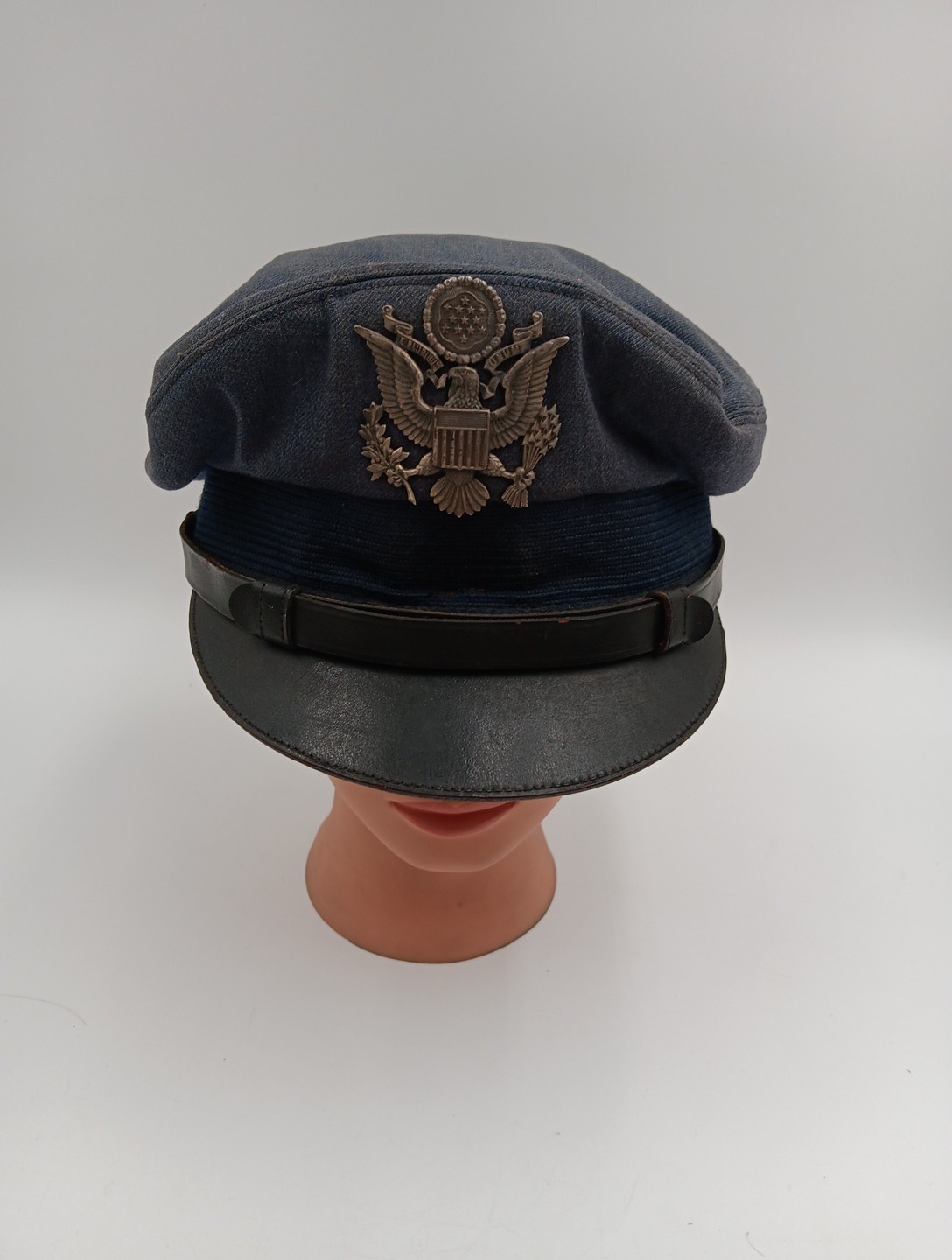 Vintage 1972 U.S. Air Force Service Cap  Size 7  Bancroft Cap Company