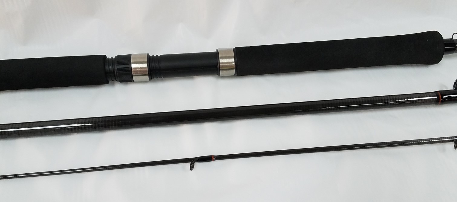 HT PANFISH SPECIAL TROLLING ROD, 12' HT PSTM12-3, CRAPPIE POLE 3pc GRAPHITE