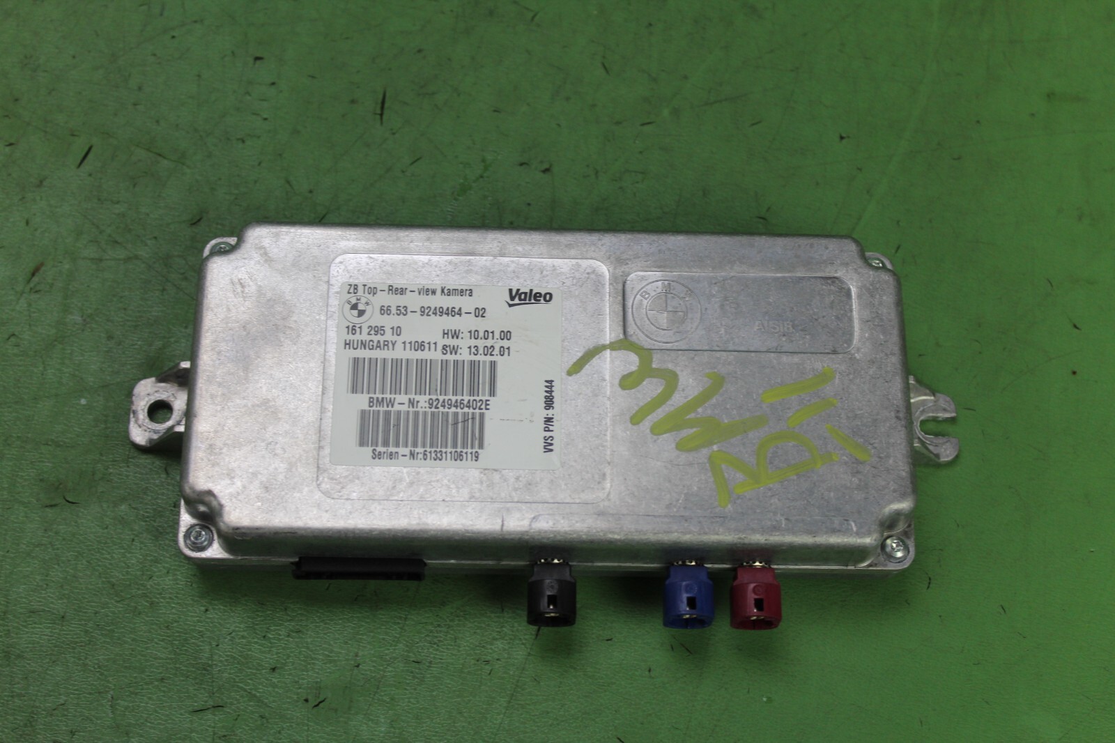 11-14 BMW X3 SIDE CAMERA DRIVER ASSIST PARK PARKING CONTROL MODULE BACK VIEW OEM