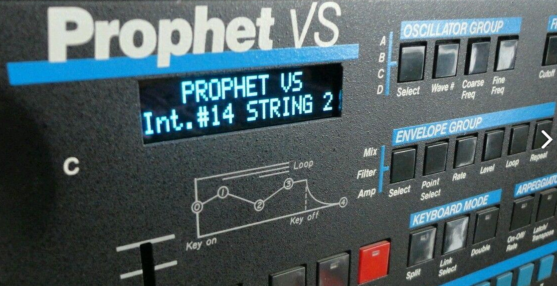 OLED Display replacement For Sequential Circuits Prophet VS Rack  ！(Note Color)