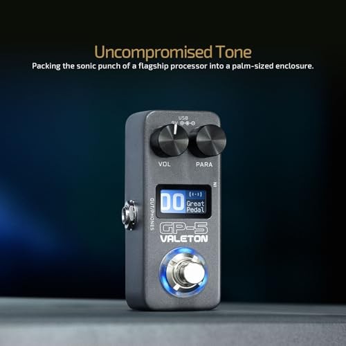 GP-5 Super Compact Multi-Effects Processor & NAM/IR Loader Pedal(Incl 1PCS