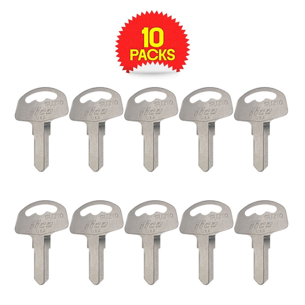 SUZ10 Key Blank Nickel