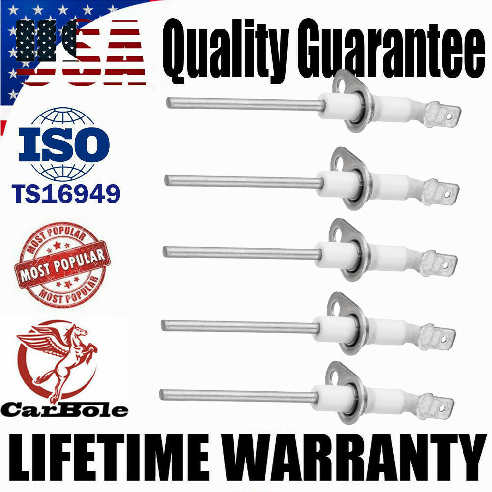5Pack Gas Furnace Flame Sensor Fits For S1-02537499000 02537499000 025-37499-000