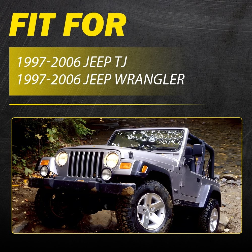 Interior Door Pull Handle Grab For 1997-06 Jeep TJ Wrangler Front Left Right EPU