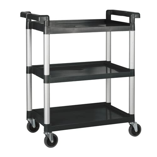 Winco Utility Cart, Black