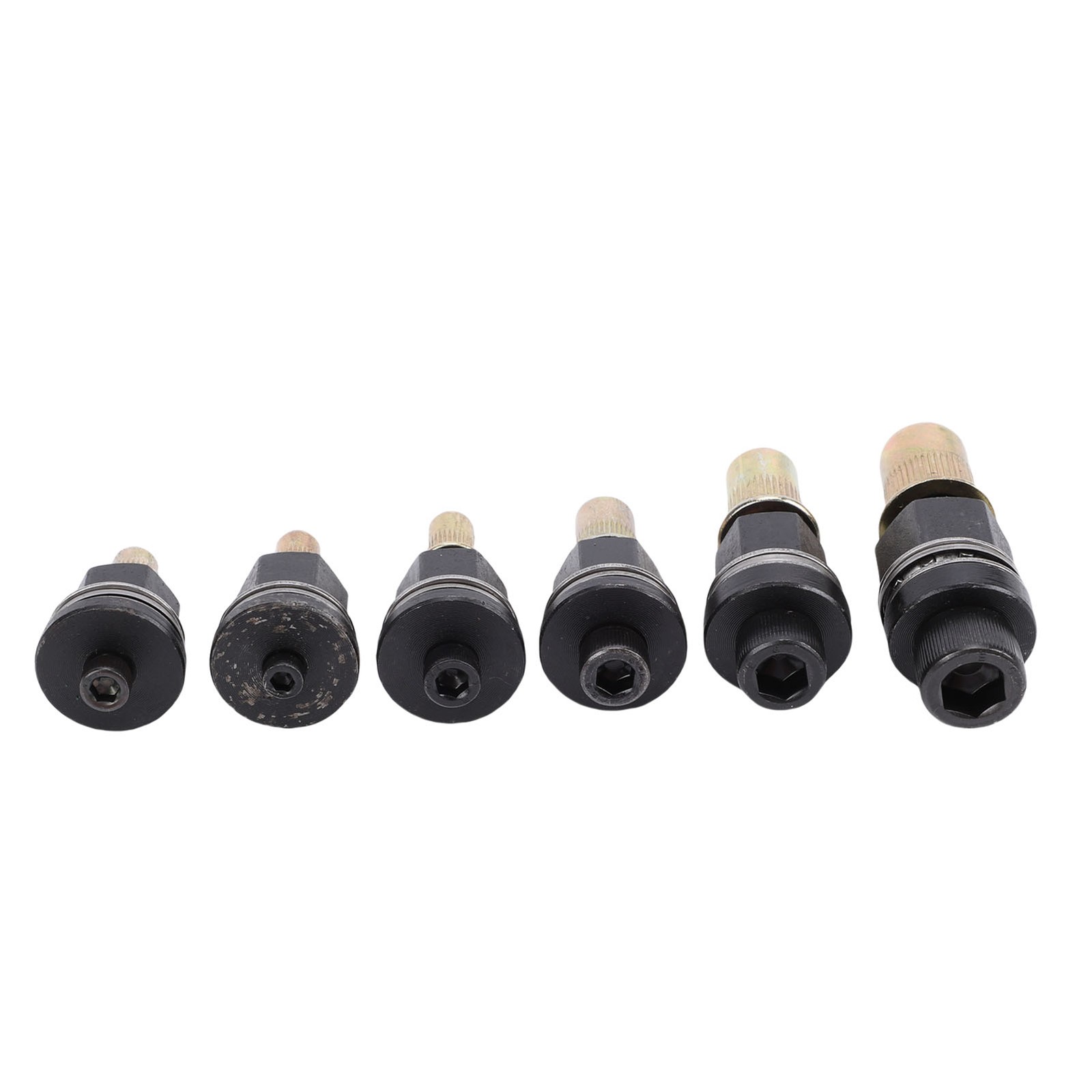 6Pcs Hand Rivet Nut Tool Mandrel Set Efficient For Riveting Application