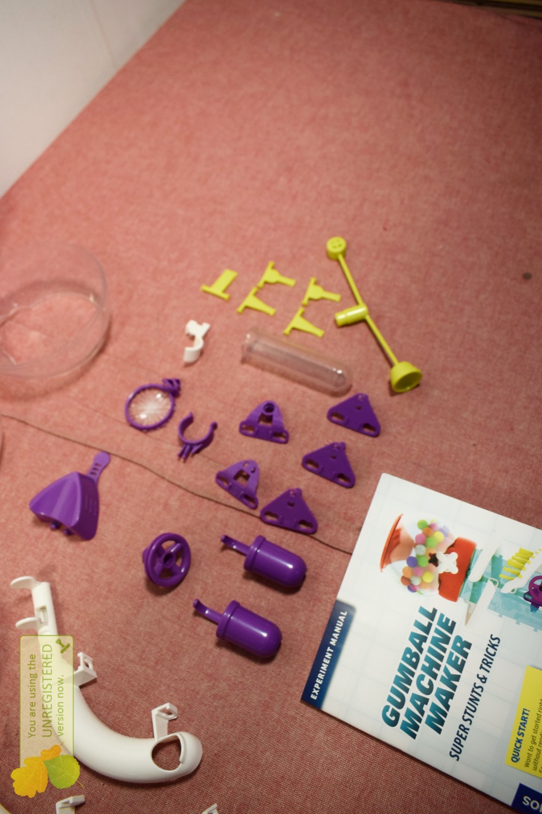 Thames & Kosmos Gumball Machine Maker (Incomplete)