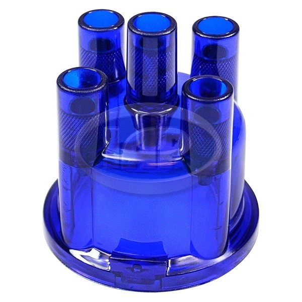 TRANSPARENT BLUE DISTRIBUTOR CAP AC905505 VW BUG BUGGY BUS GHIA