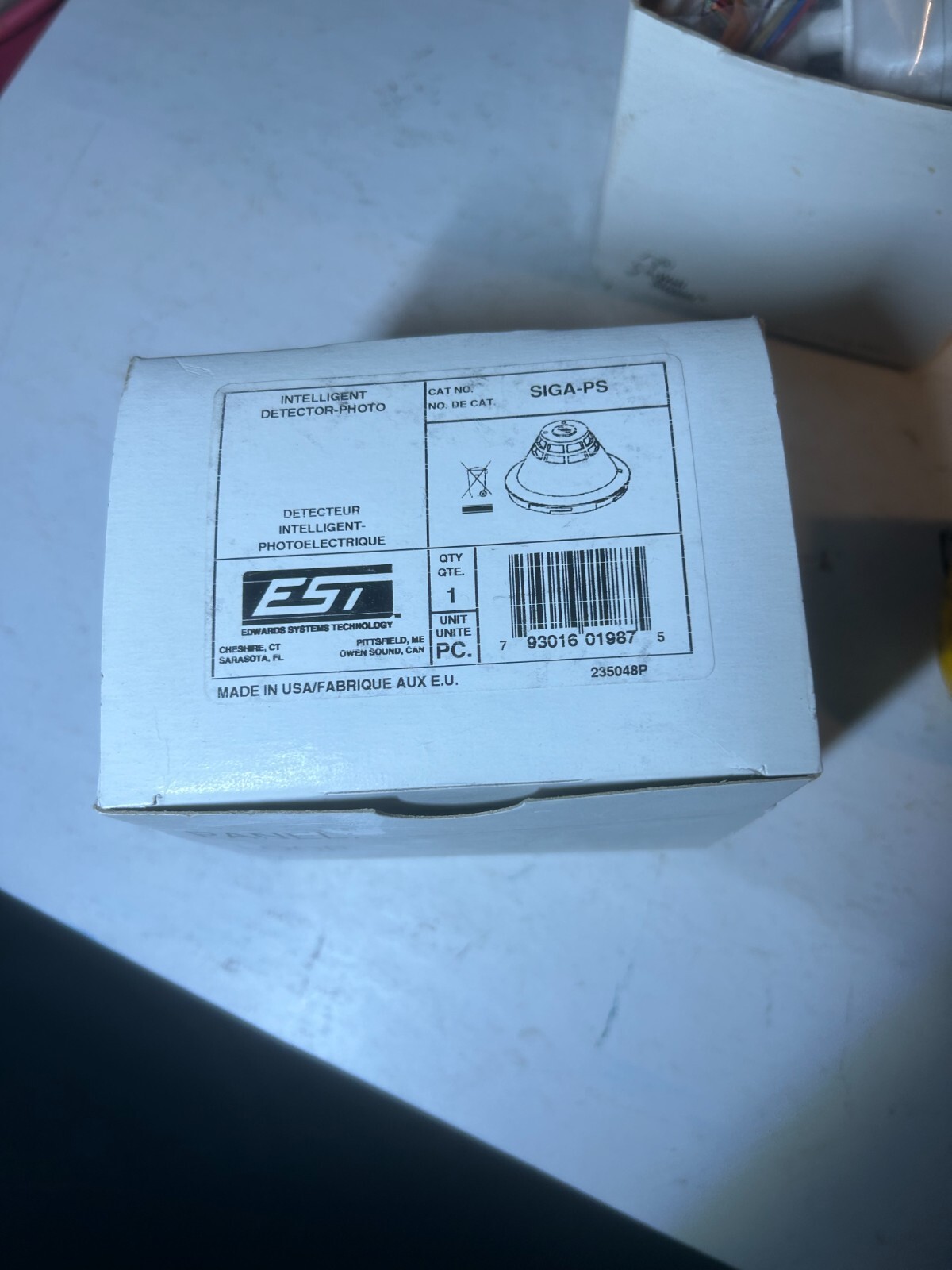 EDWARDS EST SIGA-PS SIGA PS Photoelectric Smoke Detector