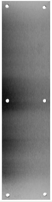 .050 Comercial Door Push Plates - Multiple Finishes - Made in the USA - Don-Jo