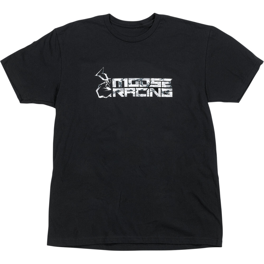 Moose Racing Camo T-Shirt - Black | Small