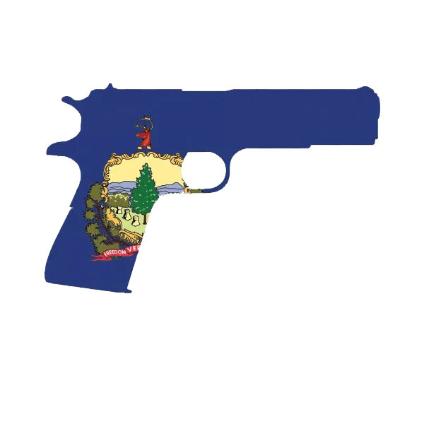Vermont Flag 1911 Sticker Decal