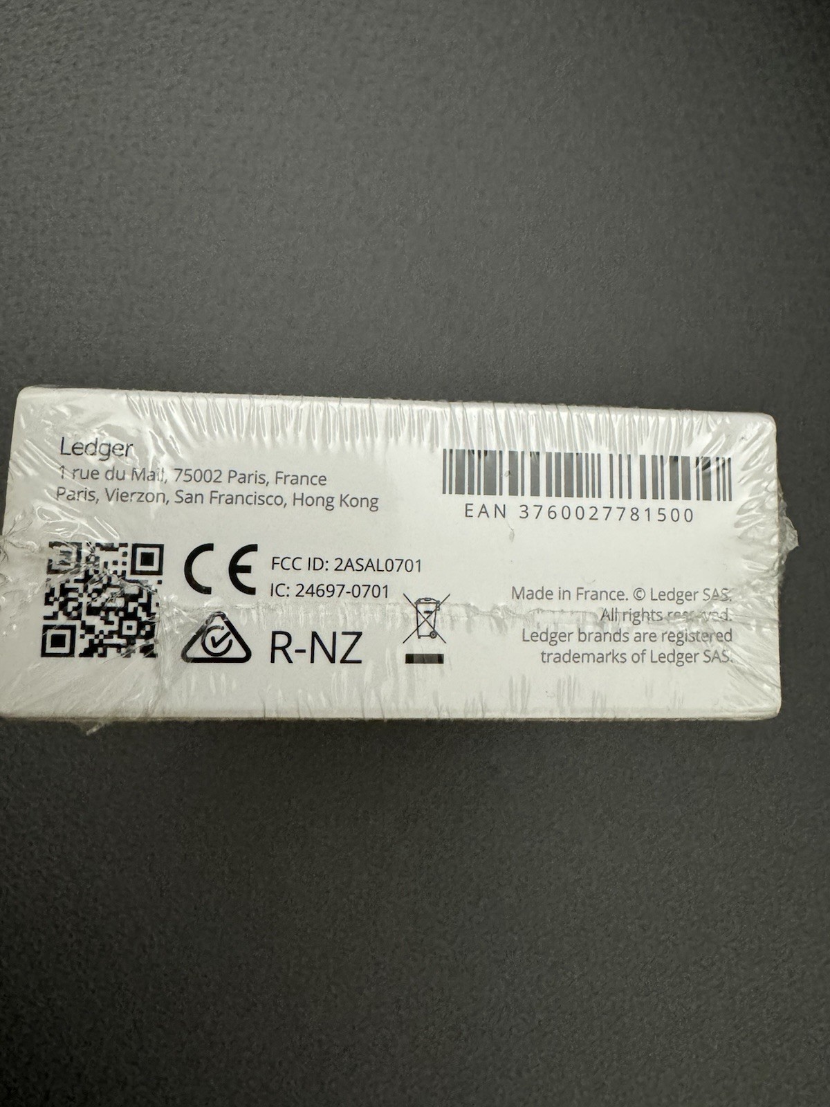 Ledger - Nano X Crypto Hardware Wallet - Bluetooth