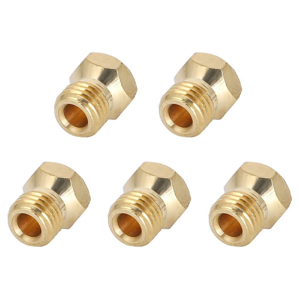 5PCS Burner Gas Hob LPG Conversion Kit Jets Replacement Nozzles Propane...